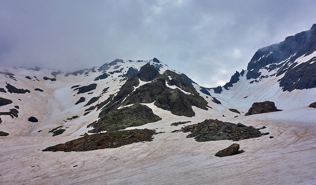 Pic Couttet et Col de Freydane versants S...