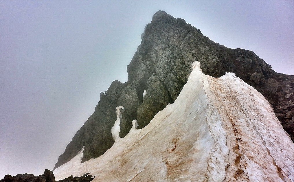 La sortie sur l'arête du Pic du Grand Doménon...