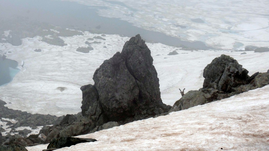 le gardien du lac Blanc