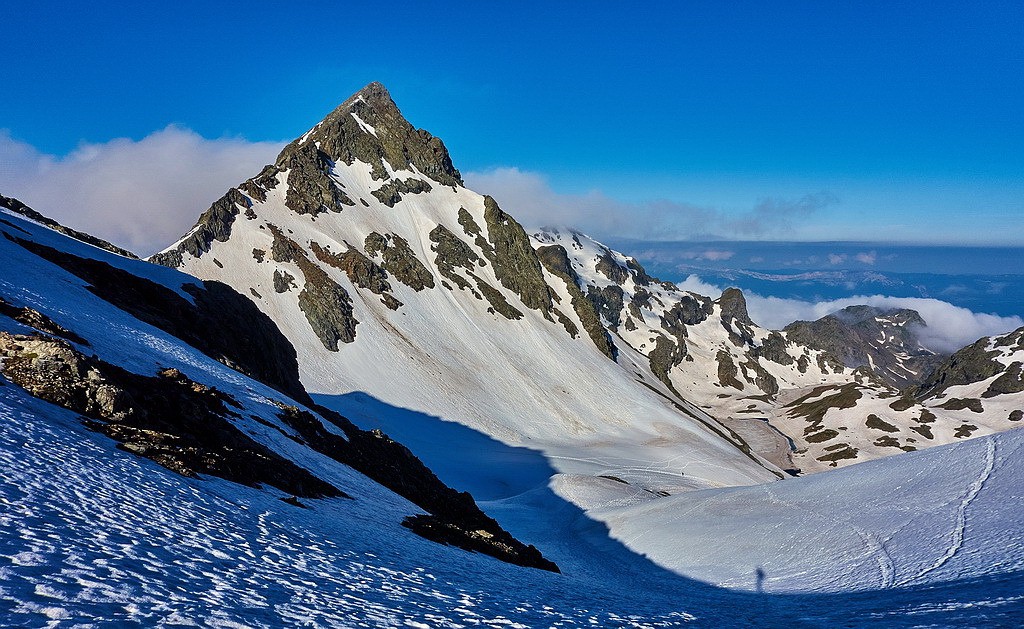 #7 Sur fond de Couloir N du Pic du Grand Doménon skié la veille... Sur fond de Couloir N du Pic du Grand Doménon skié la veille...
