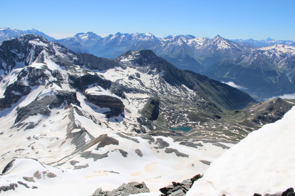 #10 col de Chavière et lac de la Partie col de Chavière et lac de la Partie