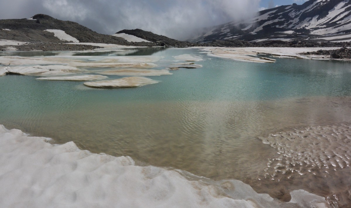 #13 Front glaciaire - nouveau lac Front glaciaire - nouveau lac