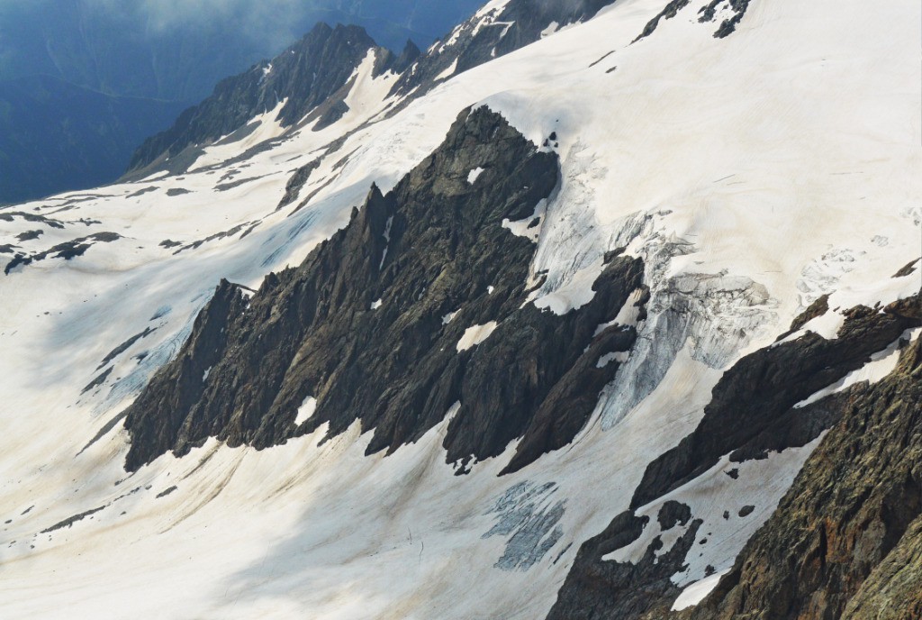 #11 Détail sur les glaciers du Pic bayle Détail sur les glaciers du Pic bayle