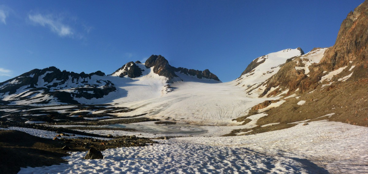 #4 Le glacier le 24 juillet 2016 Le glacier le 24 juillet 2016