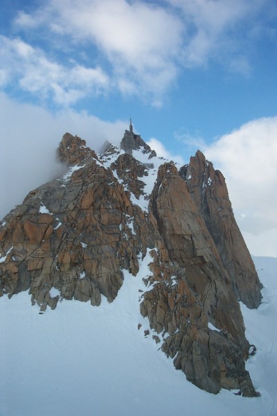 #3 Aiguille du midi : Pas mal la vue de notre chambre ? Aiguille du midi : Pas mal la vue de notre chambre ?