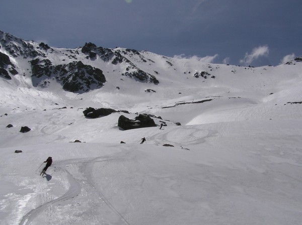 #4 Descente sur la Blanche : Moquette 4* en descendant de l Descente sur la Blanche : Moquette 4* en descendant de l'antécime des Toillies