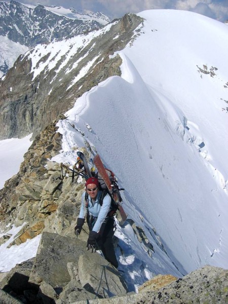 #1 Arête : Un petit passage rocheux, tout de suite plus à l Arête : Un petit passage rocheux, tout de suite plus à l'aise!