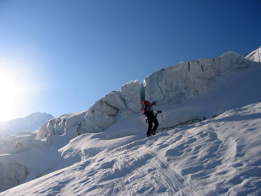 #16 Glacier de Moming : j Glacier de Moming : j'adore les Séracs