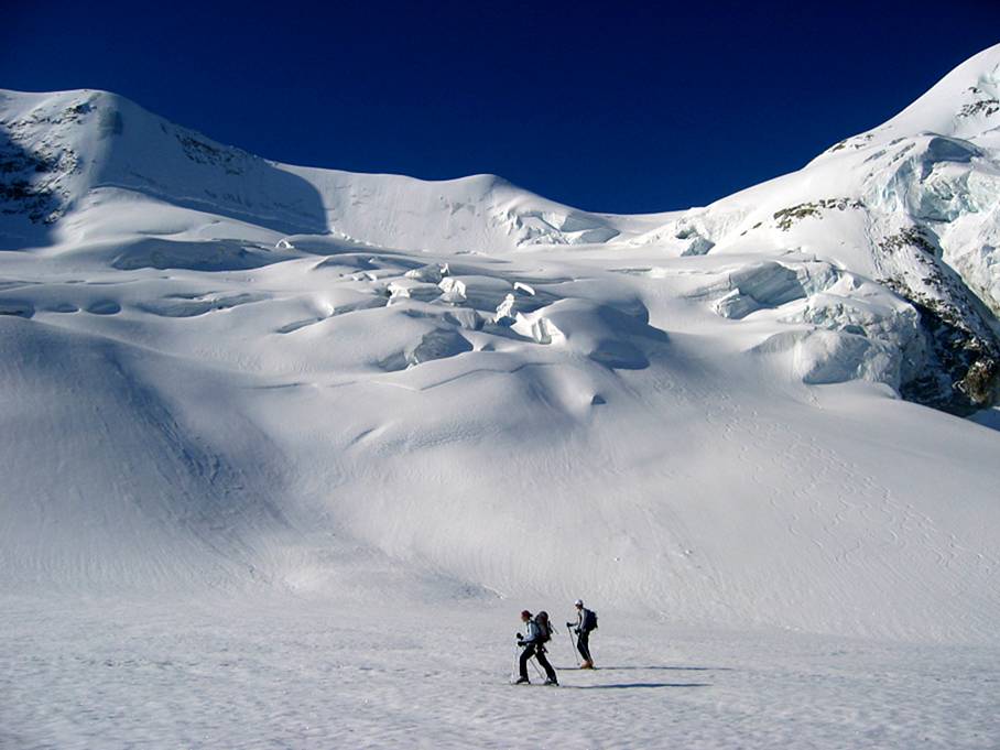 #17 Glacier de Moming : Traversée du plat Glacier de Moming : Traversée du plat