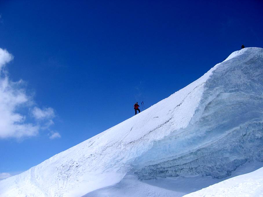#13 Bishorn : Départ du sommet Bishorn : Départ du sommet