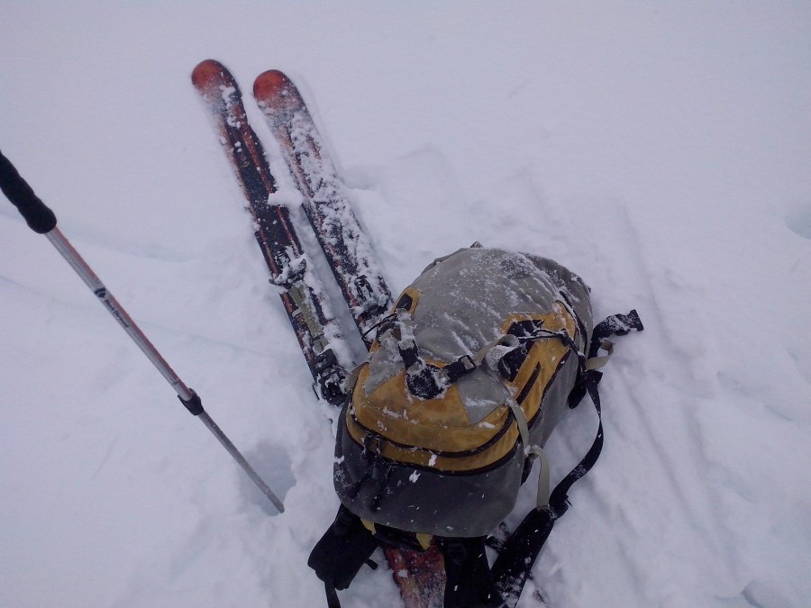 Météo hivernale, pas de visi, je remballe