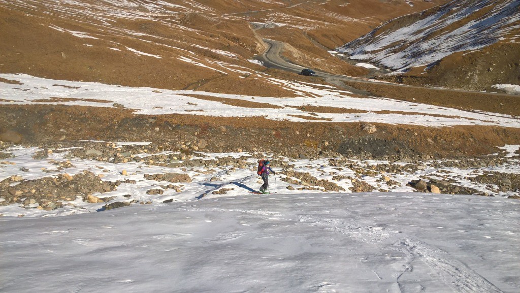 #16 J2 : Début de l J2 : Début de l'enneigement au Pont..