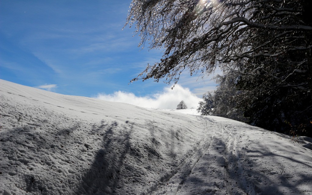 en arrivant à l'Emeindras