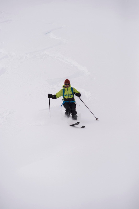 du bon gros ski mais on n'a pas encore les cuisses