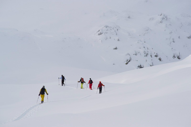 Le peloton de tête