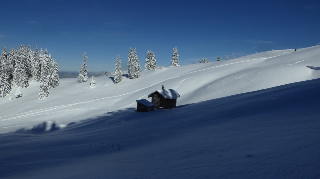 oh , un autre chalet avec son petit