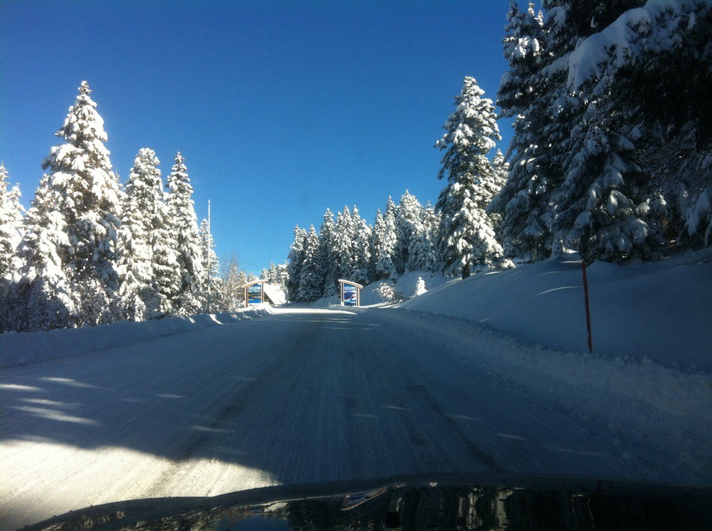 État de la route par le luitel à 11 h