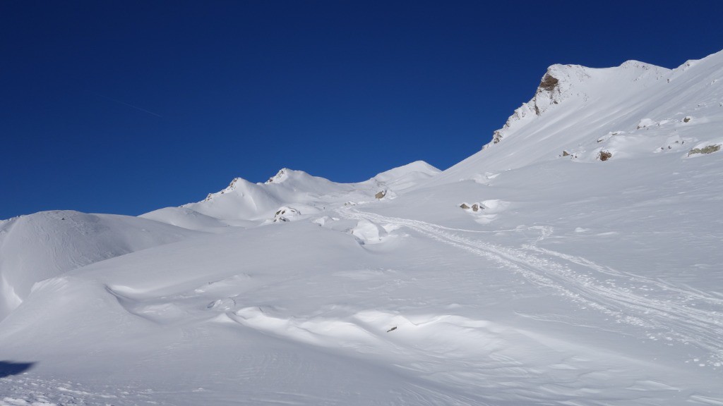 L'objectif au fond