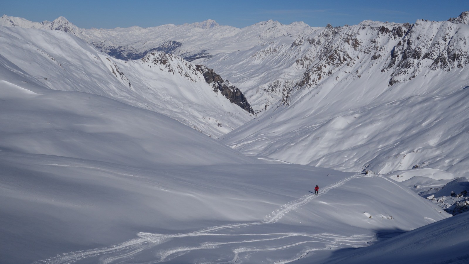 Remontée du vallon de l'Anesse