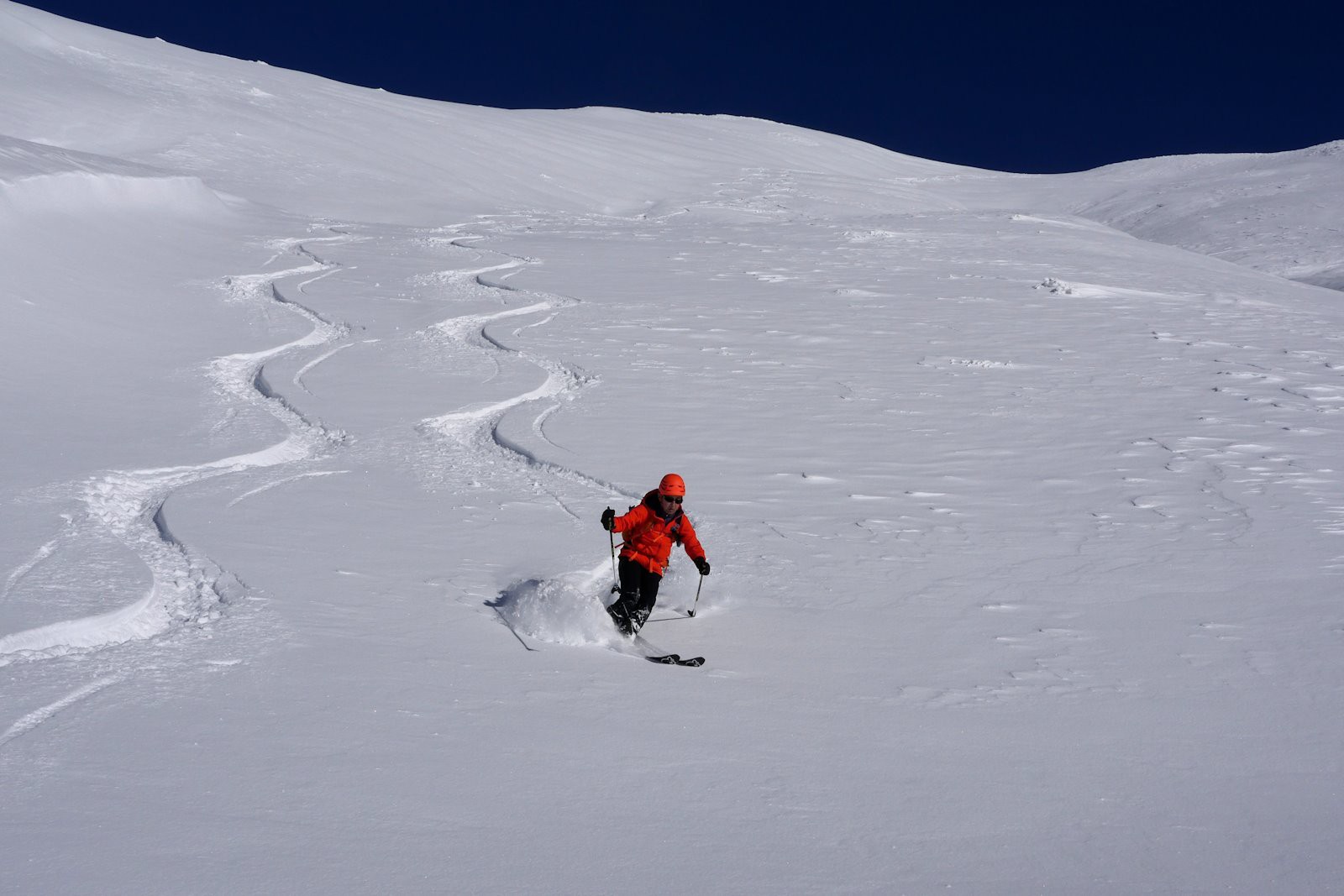 Du bon ski au dessus de 2000m.