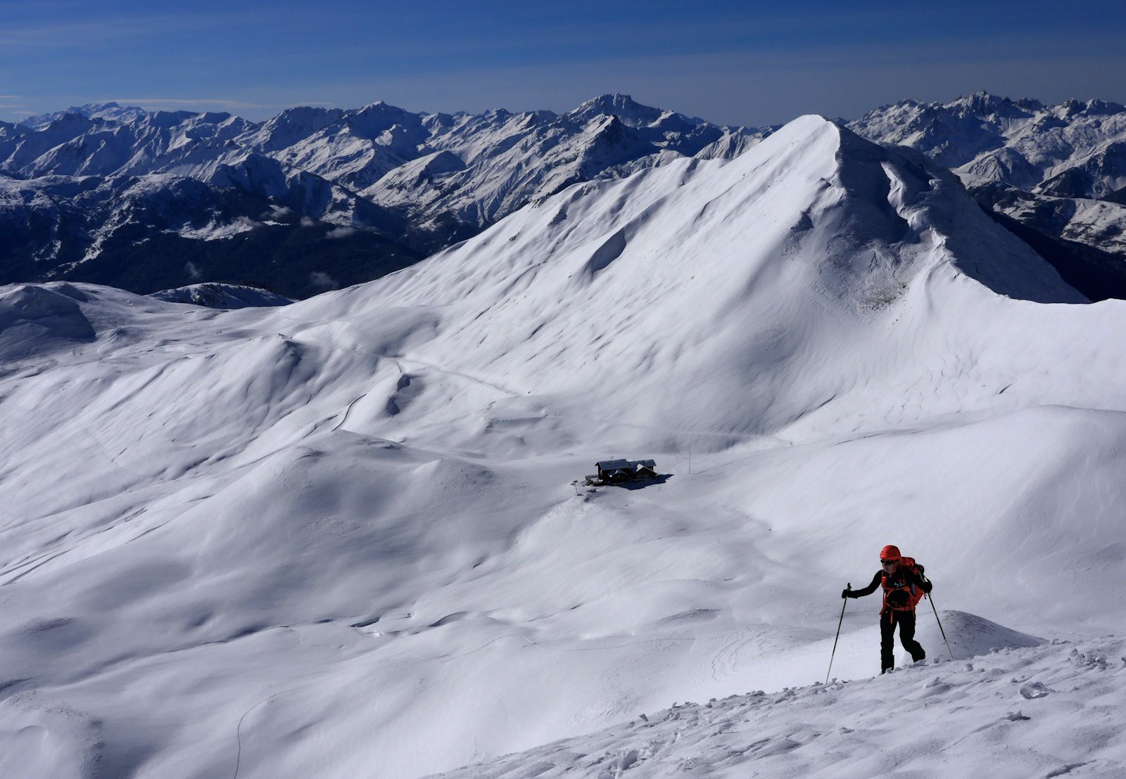 Sur la crête sud-ouest.