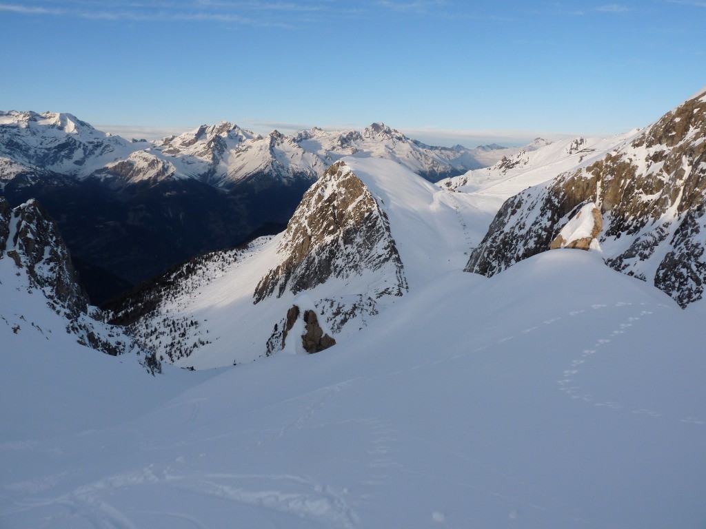 #16 Au col du Petit Argentier vue sur la suite du parcours Au col du Petit Argentier vue sur la suite du parcours