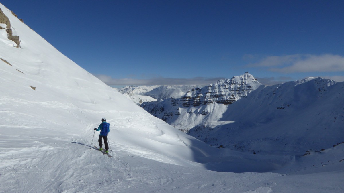 C'est parti pour la descente