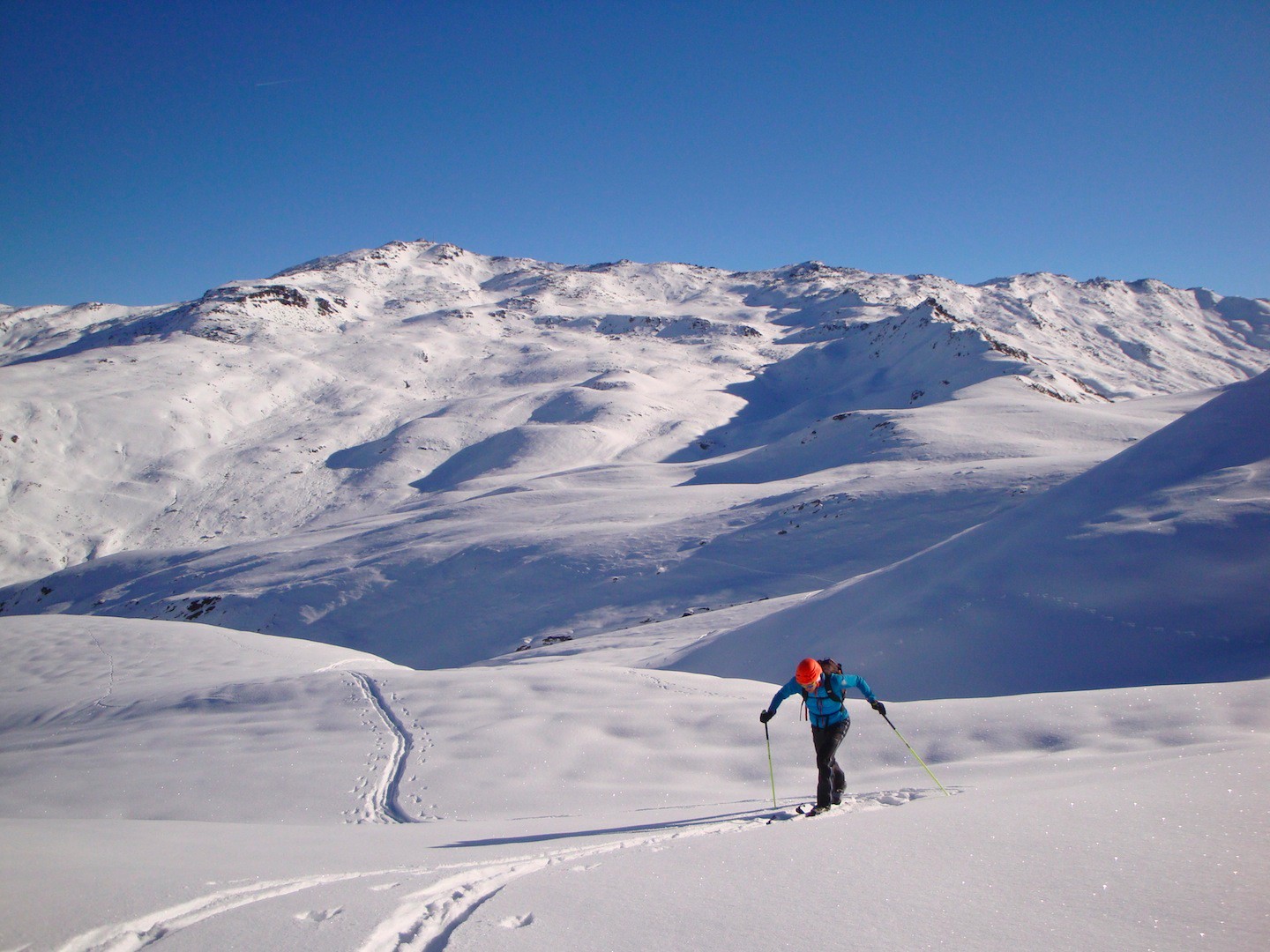 Montée, derrière la Pointe de la Masse