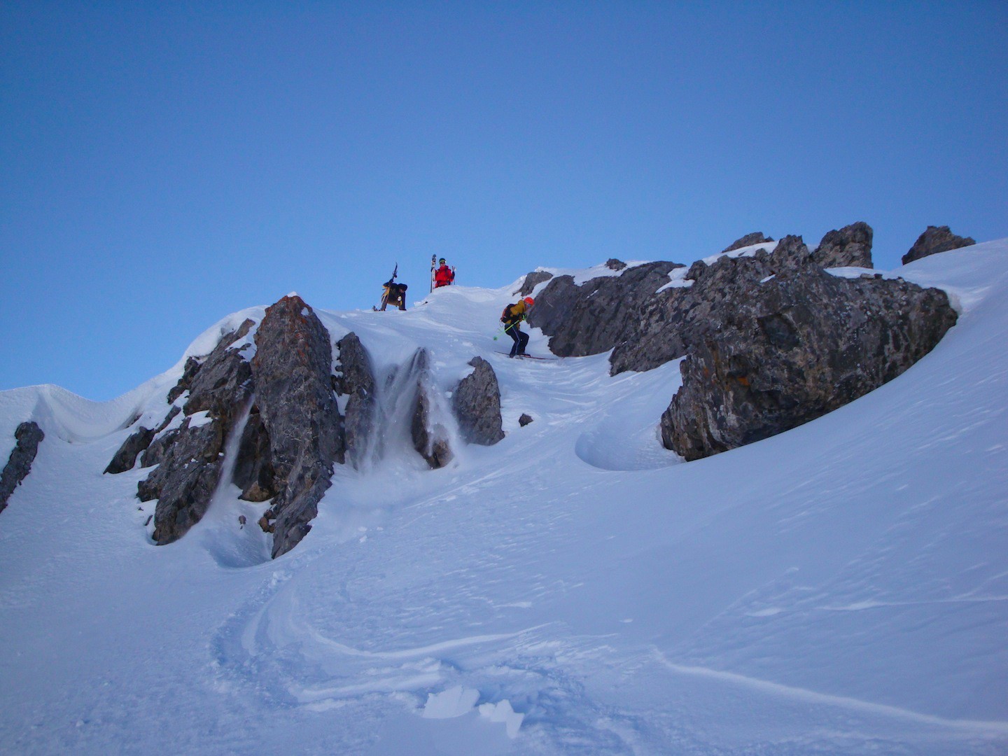 Entrée dans le couloir