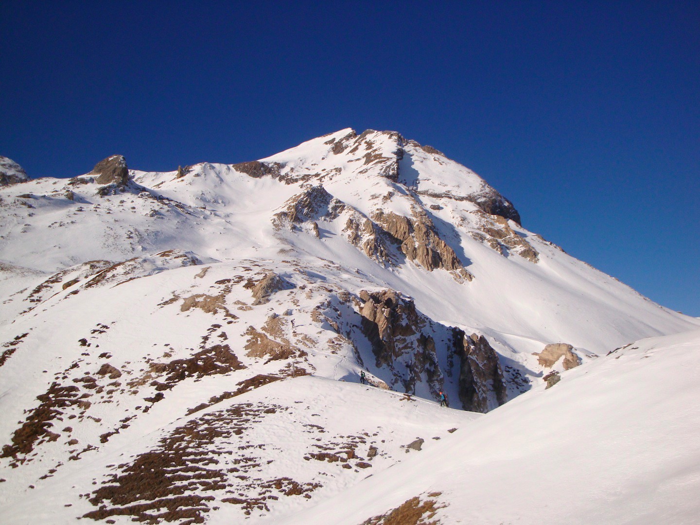 Au niveau du Petit col des Encombres