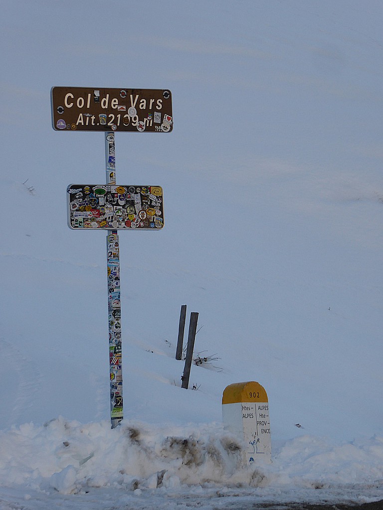 Col de Vars ouvert