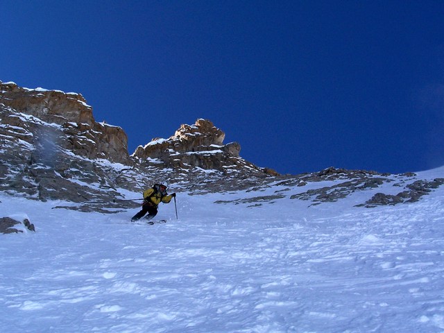#3 Haut du couloir : Après le passage à 55° Haut du couloir : Après le passage à 55°