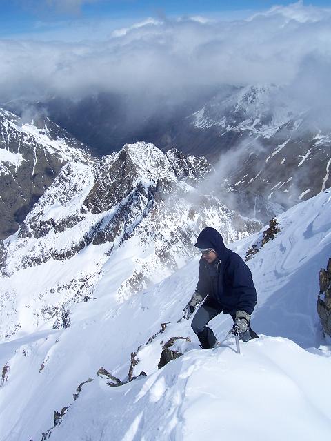 #9 arête : Sur l arête : Sur l'arête terminale. Gaz!