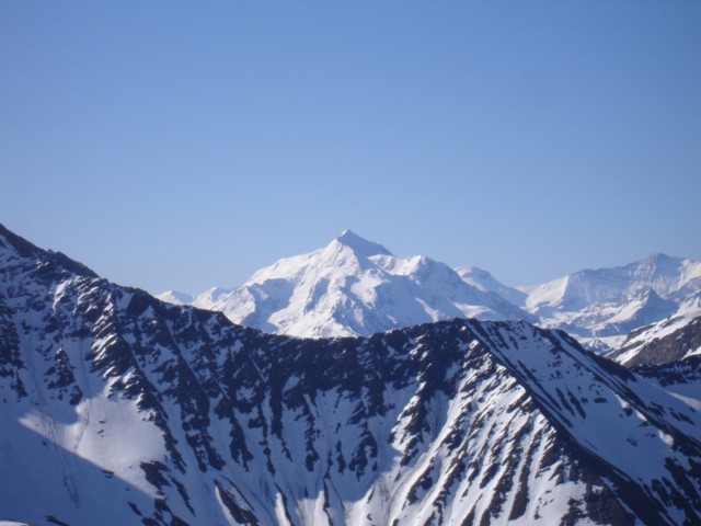 Mont Pourri : à l'arrière plan