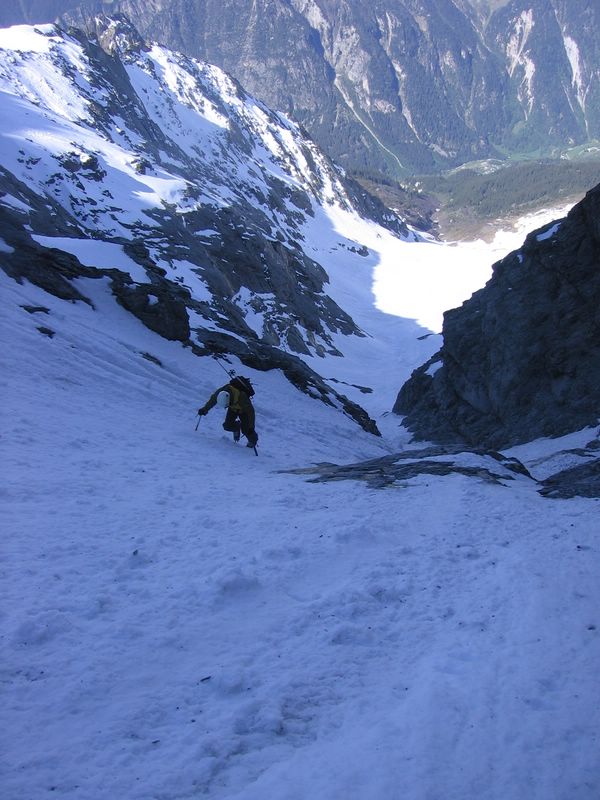 #5 Grand Bec : Bruno dans le bas du couloir Grand Bec : Bruno dans le bas du couloir