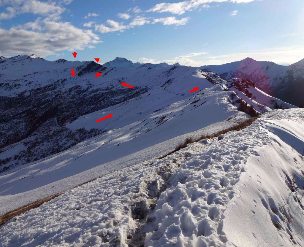 #4 rester haut pour trouver la neige rester haut pour trouver la neige