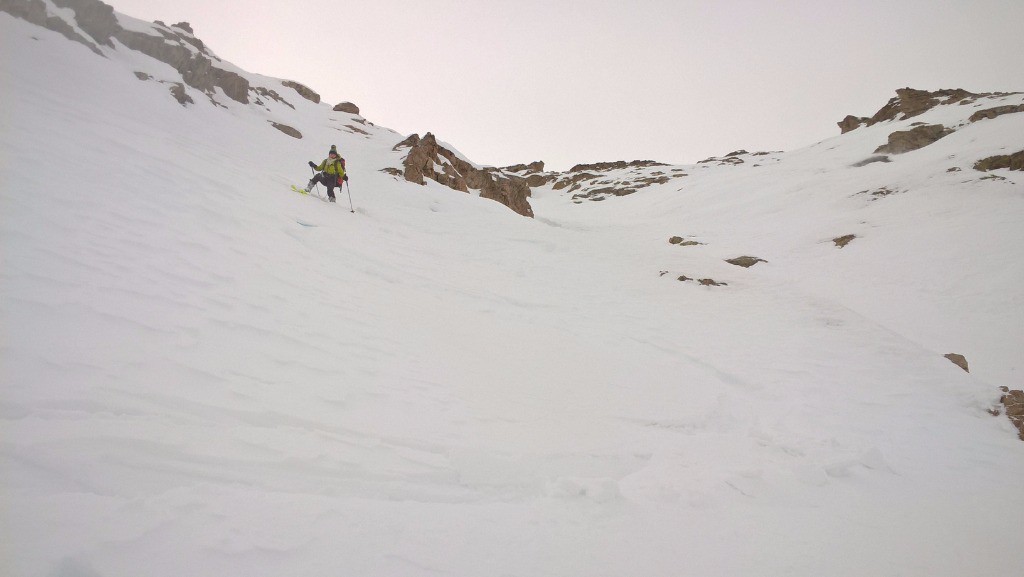 Neige pas tant pire à la descente