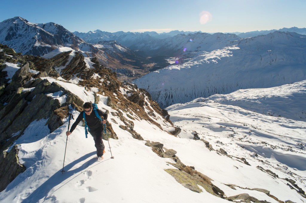 #1 Arrivée au sommet du Piz Scai Arrivée au sommet du Piz Scai