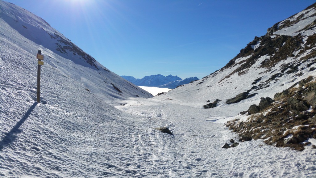 #11 Col du sabot bien sec sur le bord Est. Col du sabot bien sec sur le bord Est.