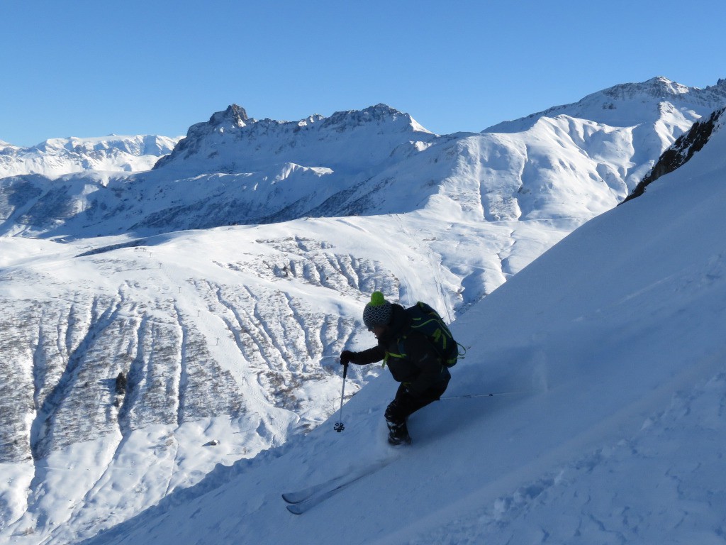 Descente toujours... Ophélia