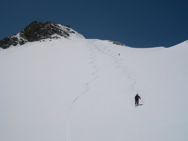 cochette : Un petit régal sur le Glacier de côte Blanc...