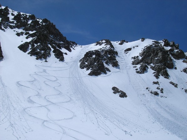 Aiguille Noire : Neige plus lourde mais que du bonheur quand même