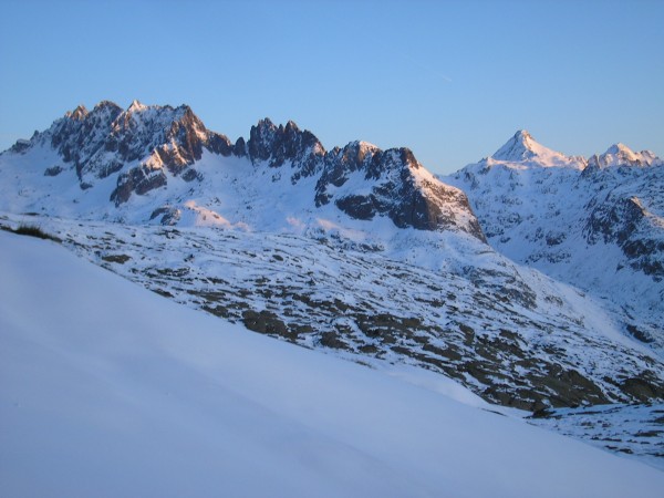 Argentière : Platrage