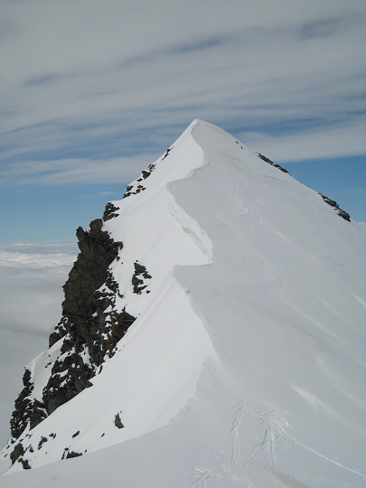 L'arrete de L'Aig St Esprit : L'arrete de L'Aig St Esprit depuis le col des Roches