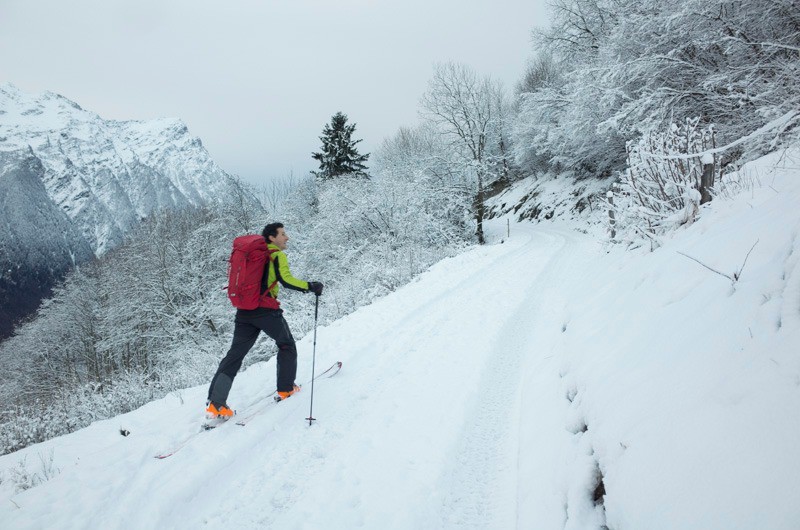 ça passe à ski à la montée