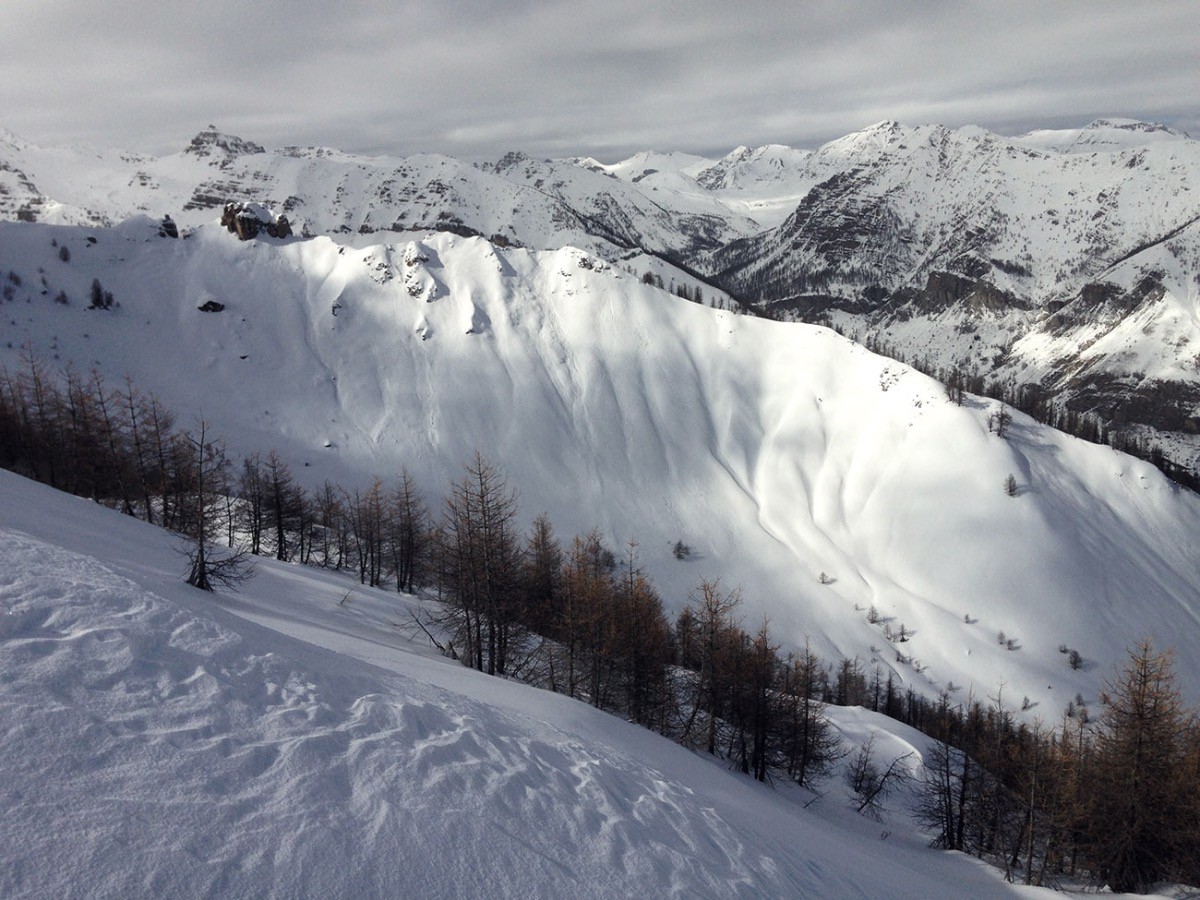 Combe d'Aunos et Rocher Blanc