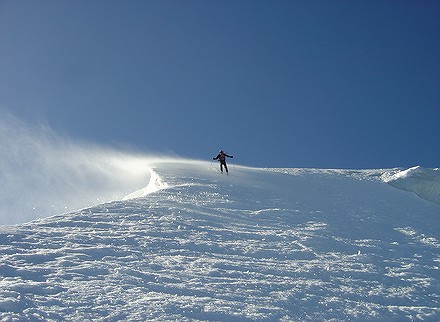 #9 Sur l Sur l'arête : La glace n'est pas loin mais pas de problème