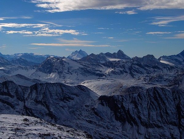 Grande Casse : Vue sur la Grande Casse (souvenir de la saison dernière...)