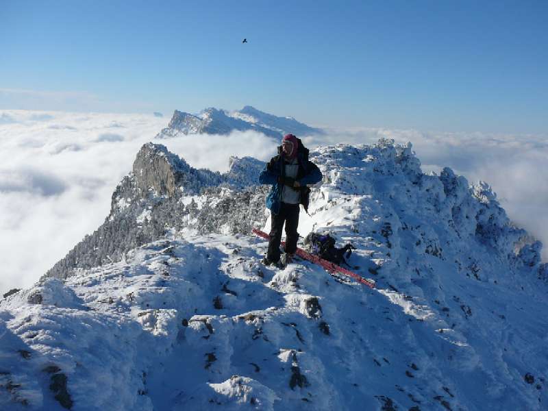 #4 Caillante au sommet : Températures vivifiantes au sommet, on traine pas à mettre les polaires ! Caillante au sommet : Températures vivifiantes au sommet, on traine pas à mettre les polaires !
