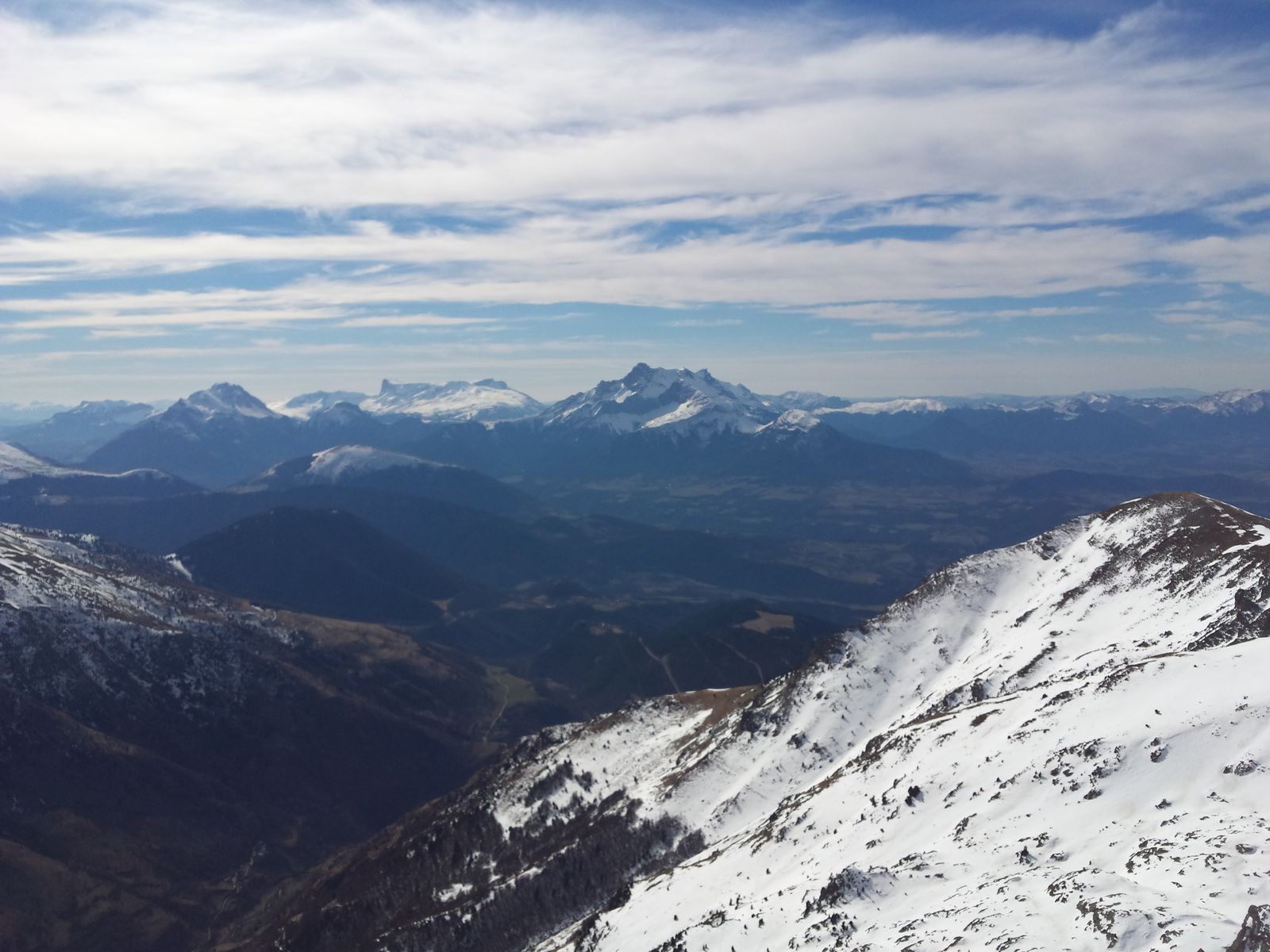 Du Dévoluy au Piquet, autant de neige...